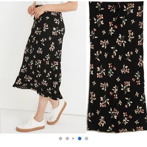 NWT - Madewell - Botanical Floral Skirt